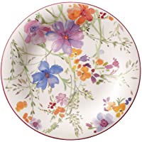 Villeroy &amp- Boch Mariefleur Tea Plato para pastas- 21 cm- Porcelana Premium- Blanco-Colorido